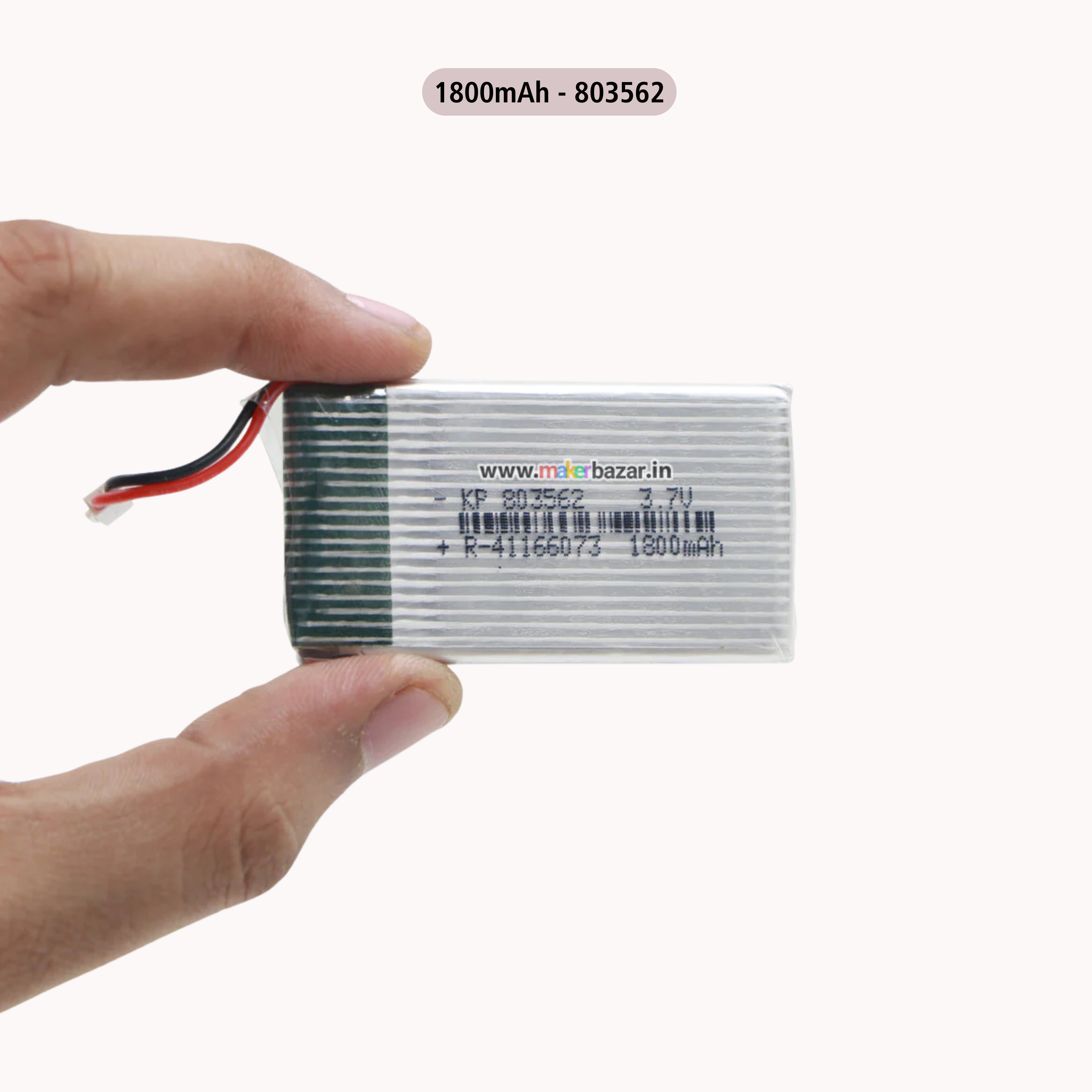 KP: Drone LiPo Batteries 3.7V Rechargeable Battery for Mini RC Aircraft, Quadcopters