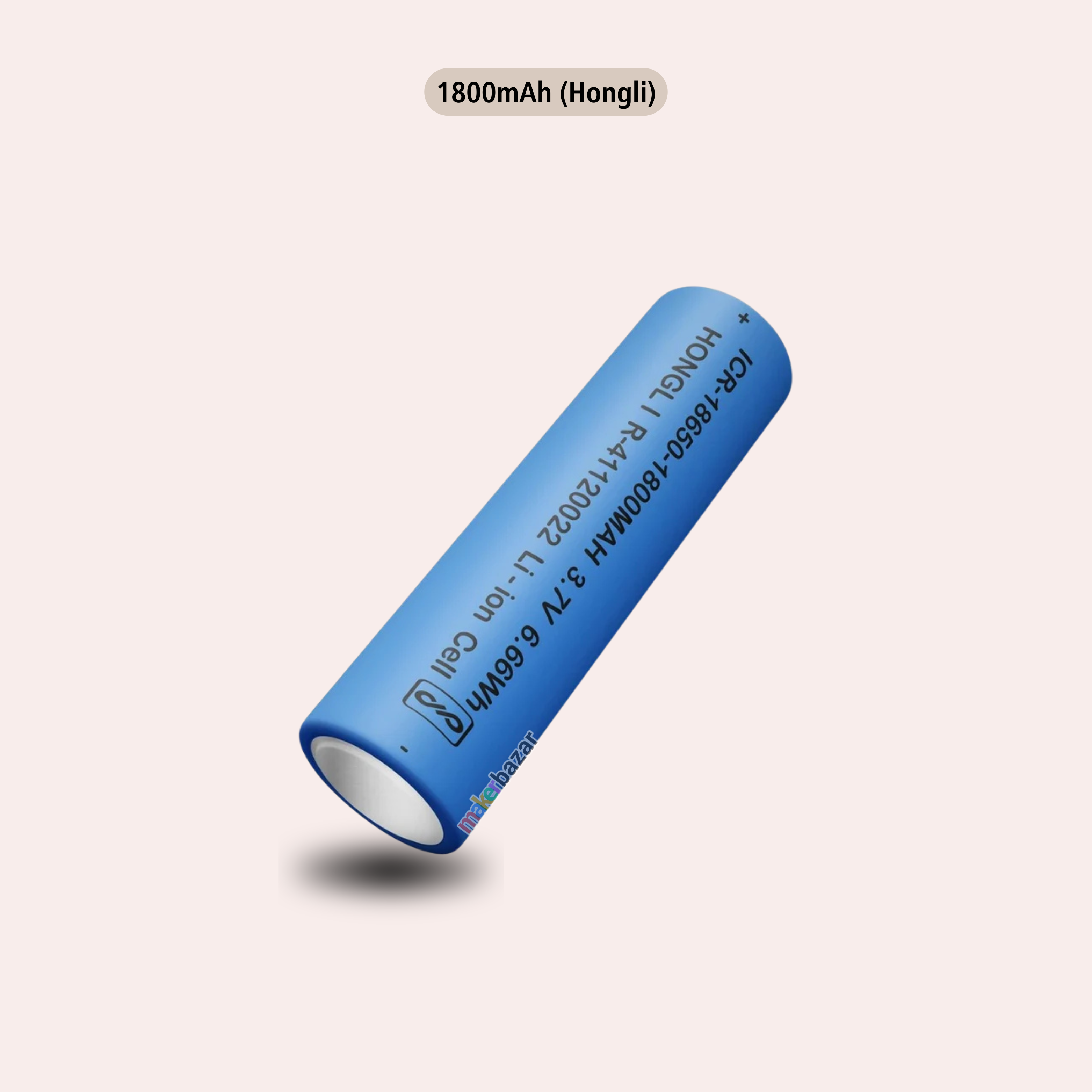 18650 3.7V Lithium-Ion Rechargeable Battery 1C
