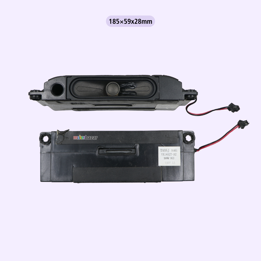 8Ω 10W LED/LCD/OLED Laptop & TV Speaker Pair [Refurbished]