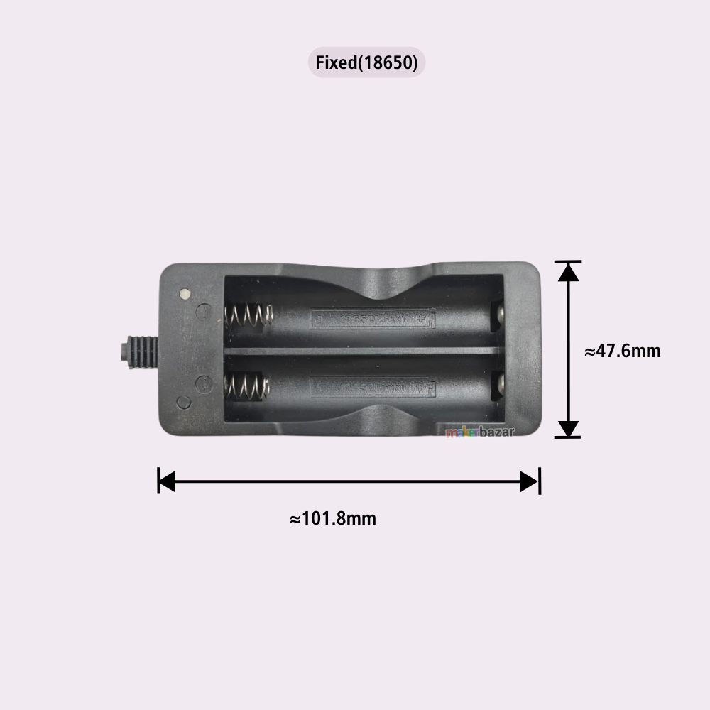 [Type 3] Li-ion Dual Battery Charger with EU/Indian AC Cord