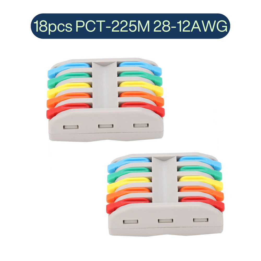 Quick Electrical Wire Connectors Kit (PCT-SPL Terminal Blocks)