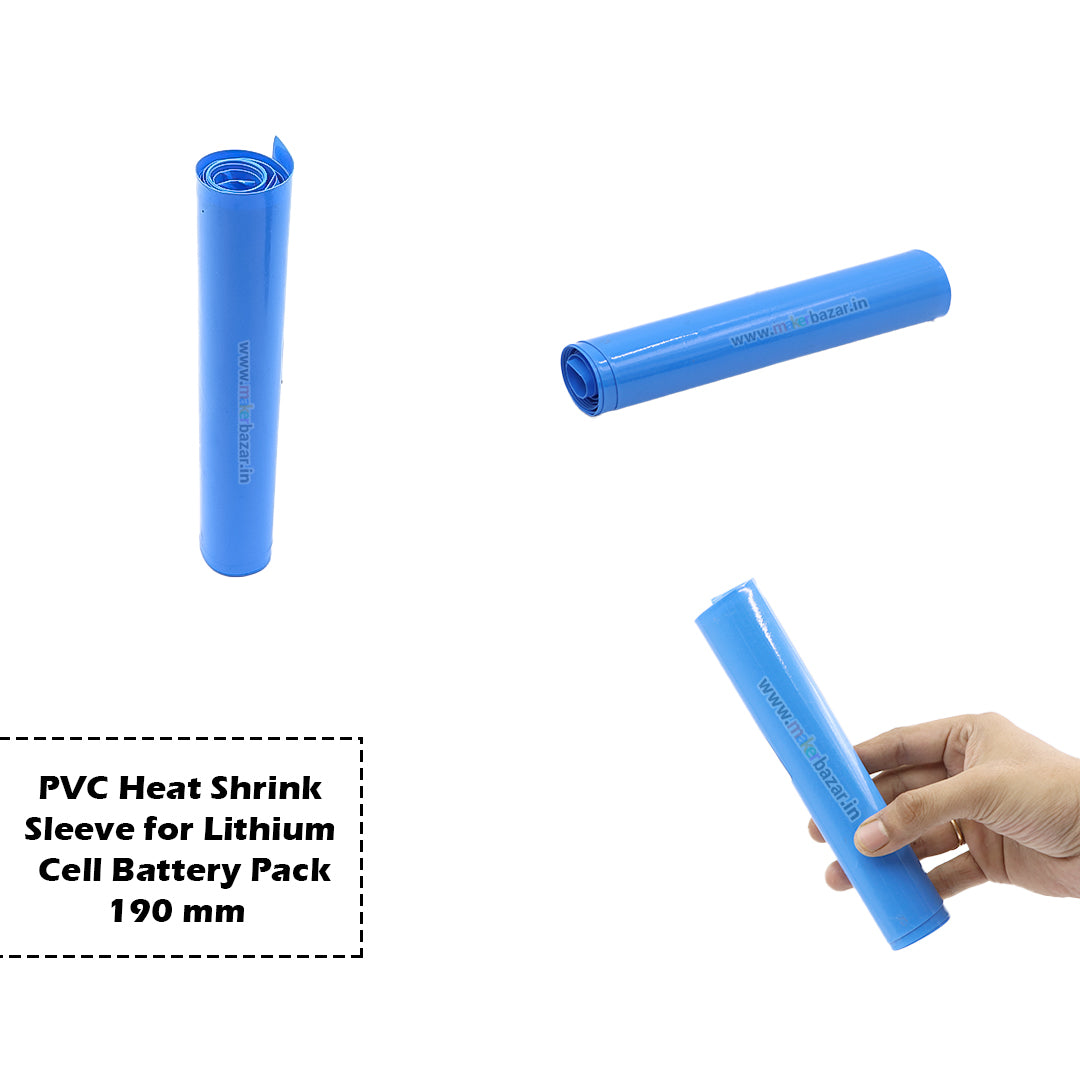 PVC Heat Shrink Sleeve for Lithium Cell Battery Pack (In Meters)