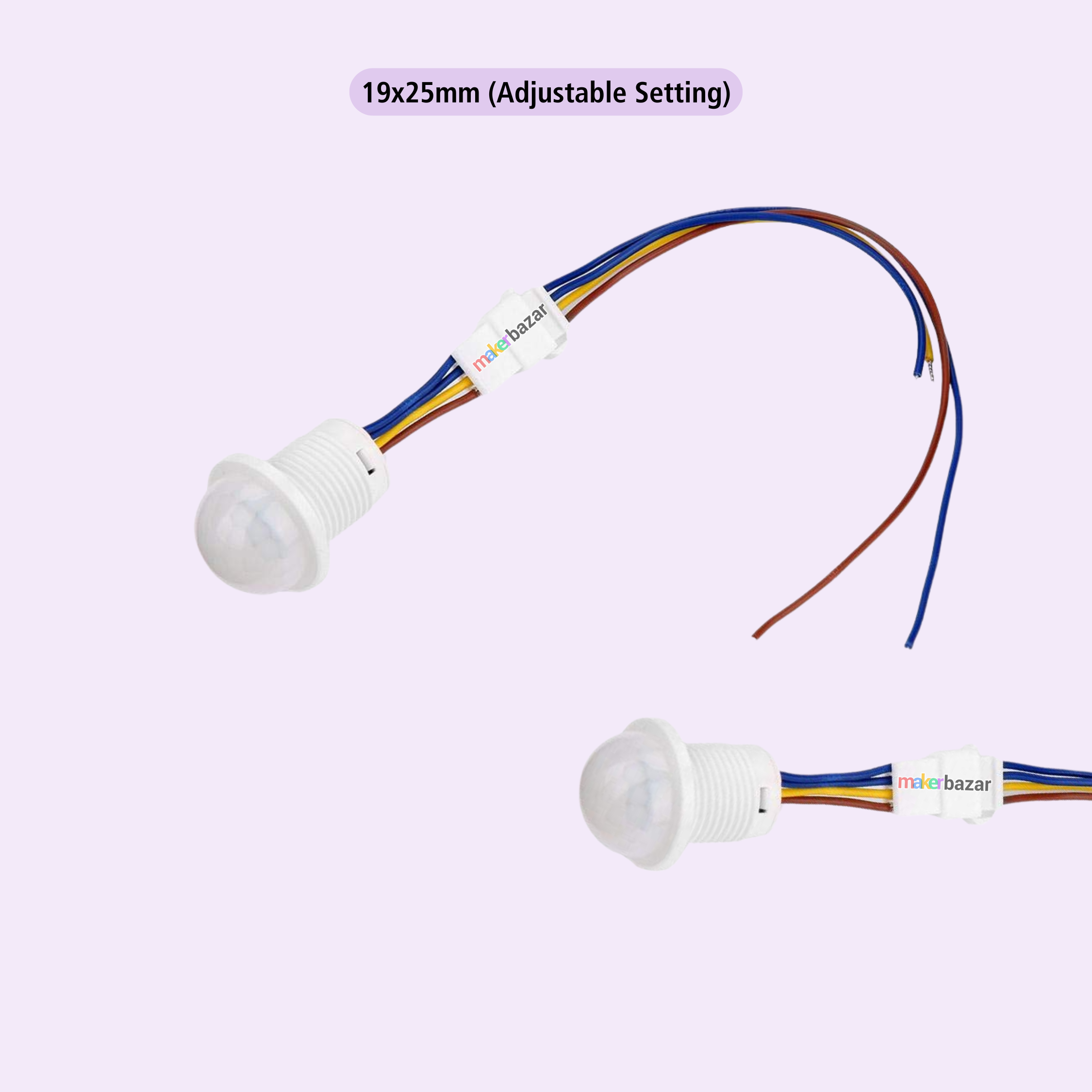 PIR Motion Sensor Switch Mountable Movement Detector
