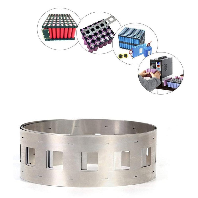 0.15mm 2P Coated Nickel Strip Welding Sheet Lithium Battery Pack