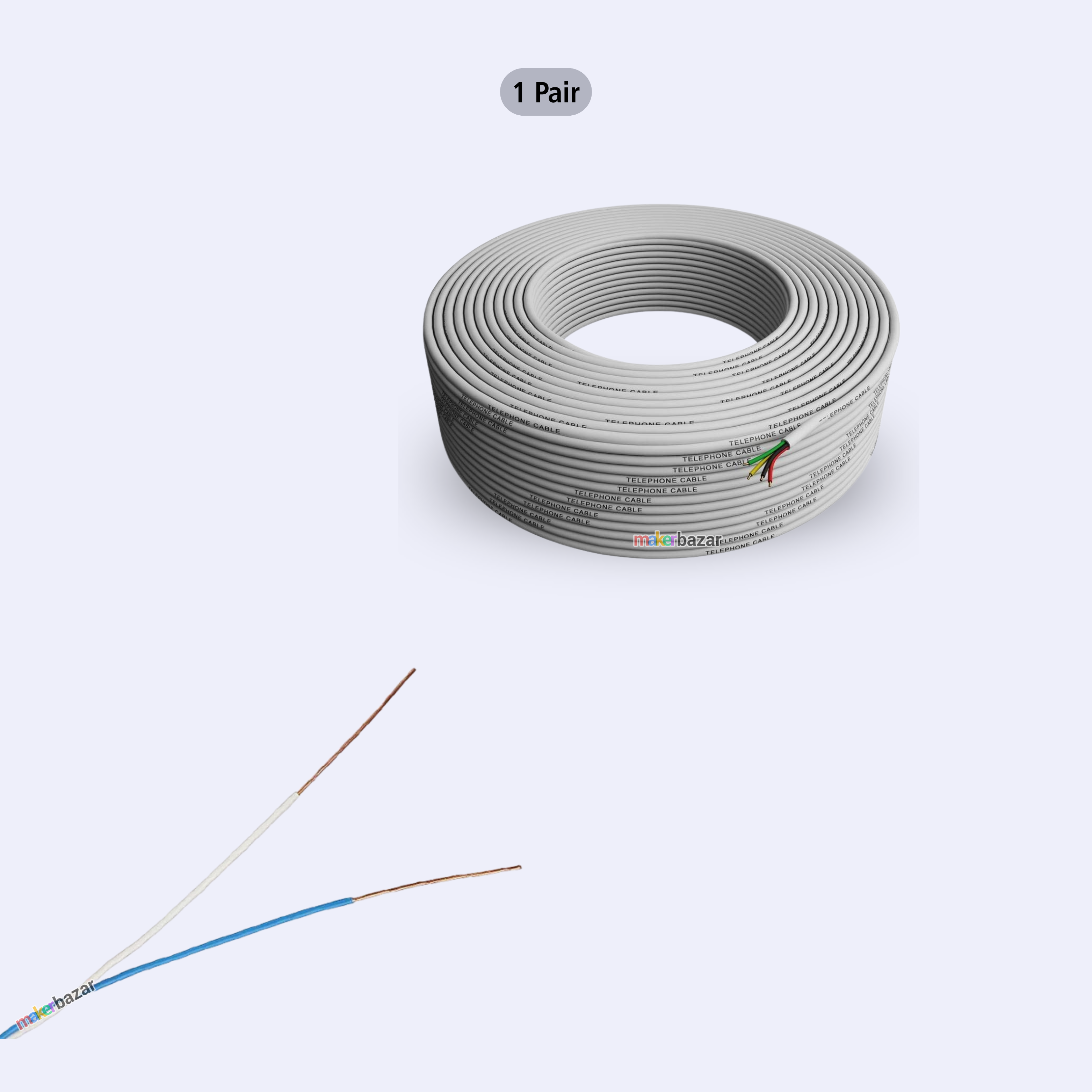 Telephone Connection Line Cable Roll