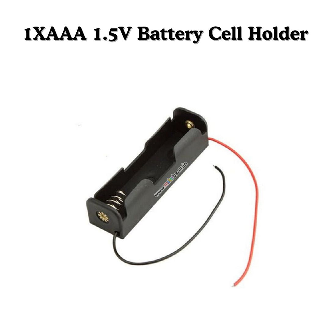 AAA Battery Cell Holder with Wire