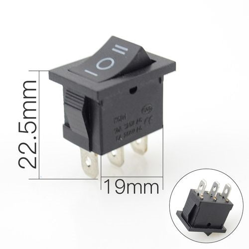 KCD-1 Big Rocker Switch 3 Leg