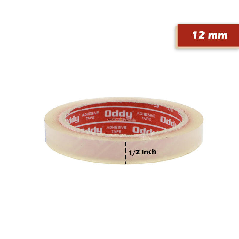 Oddy: 65M Transparent BOPP Packaging Premium Tape [65-Meters]