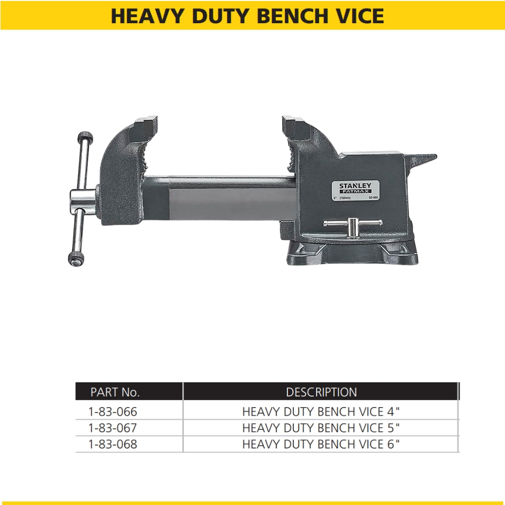 Stanley Fatmax Heavy-Duty Bench Vice