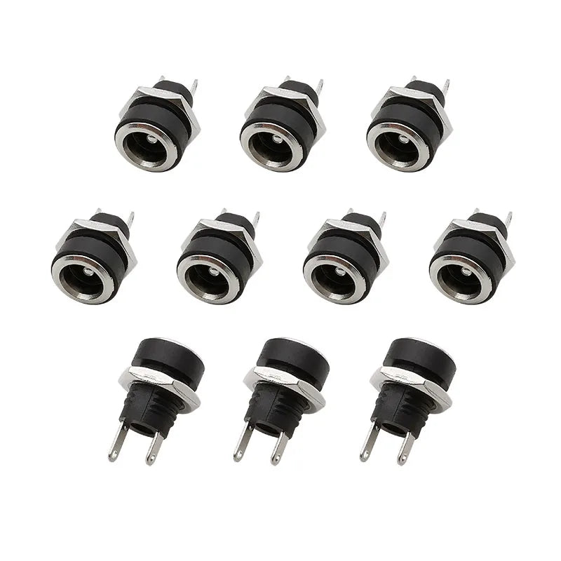 Female DC Barrel Power Jack Plug Connector