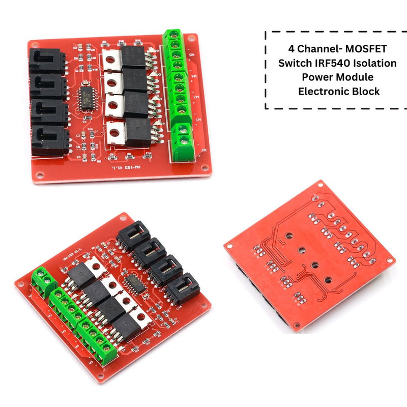 Refusol Mos Fet Module MOSFET Switch IRF540 Isolation Power Module Electronic Block
