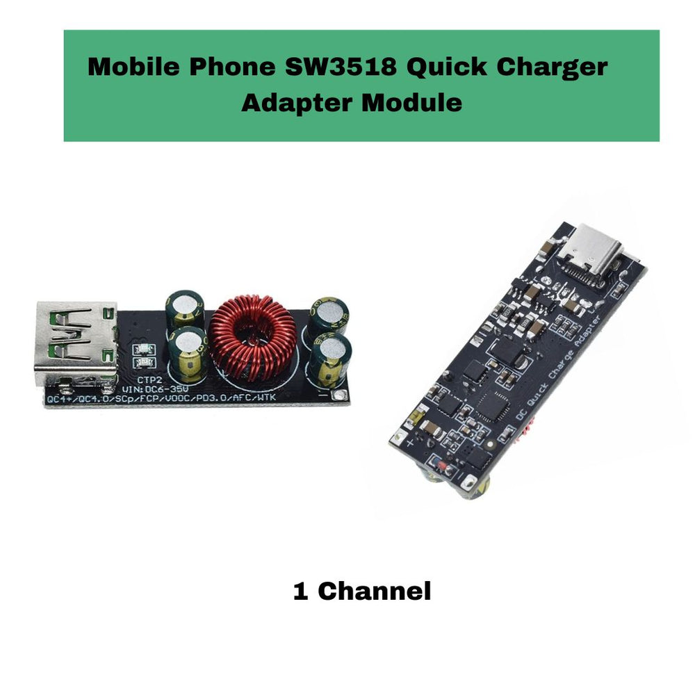 Makerbazar SW3518 Quick Charger Adapter Module | 1, 2, 4 Channels