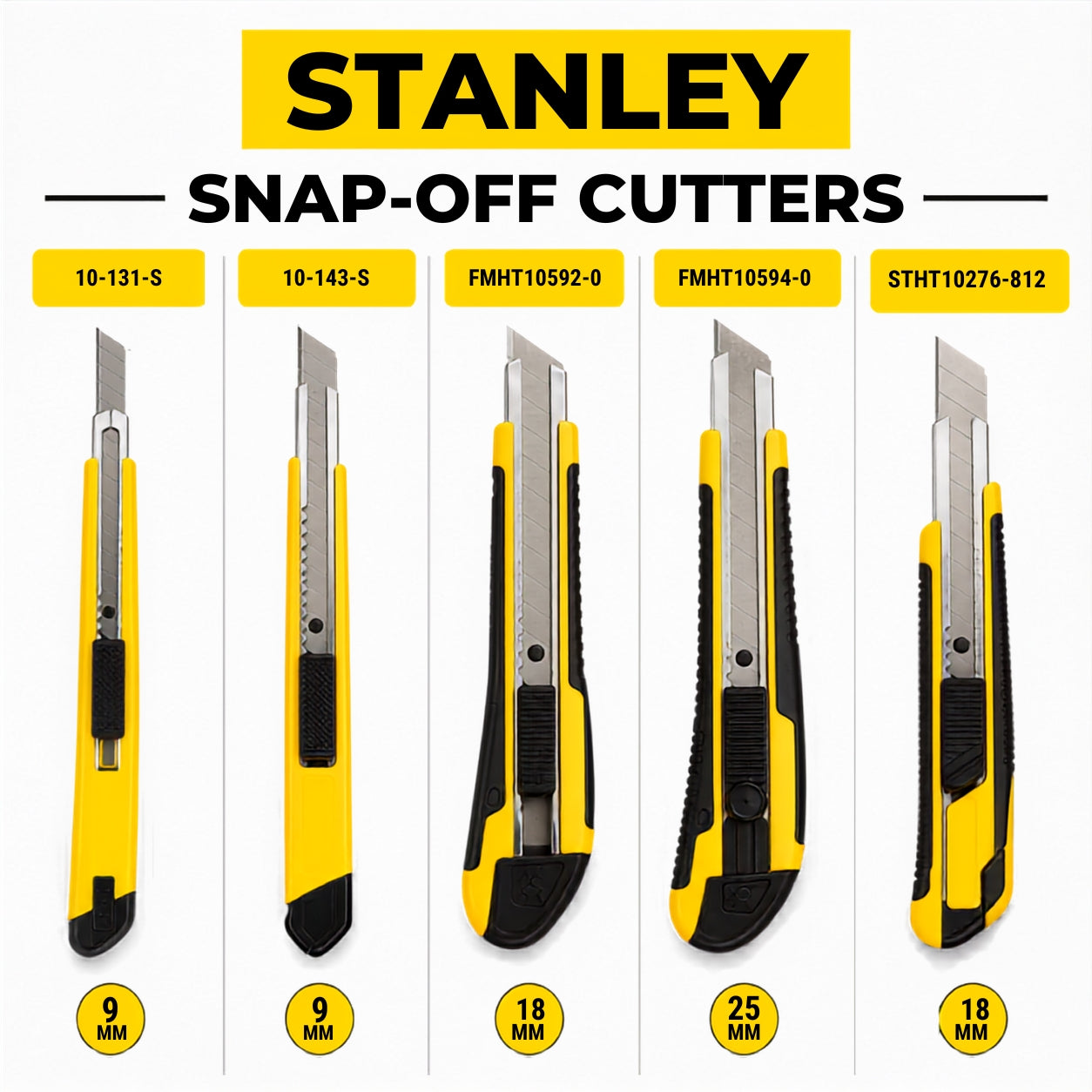 Stanley Snap-Off Knife Cutter