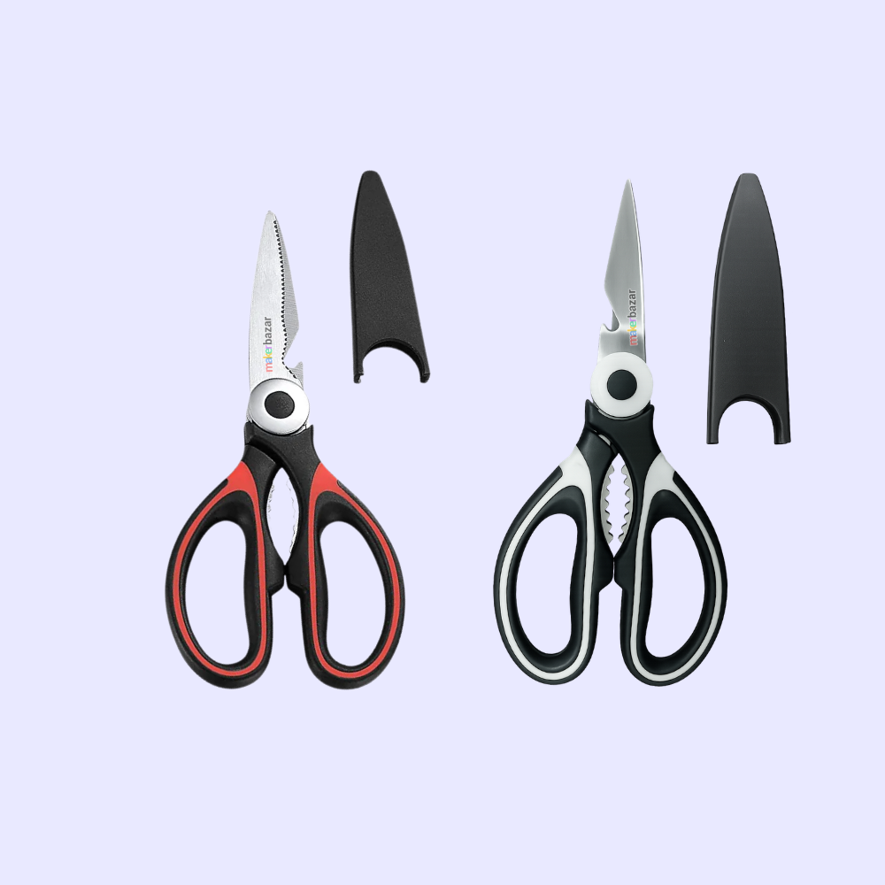 Multi-Function Kitchen Scissors Ultra Sharp [Random Color]