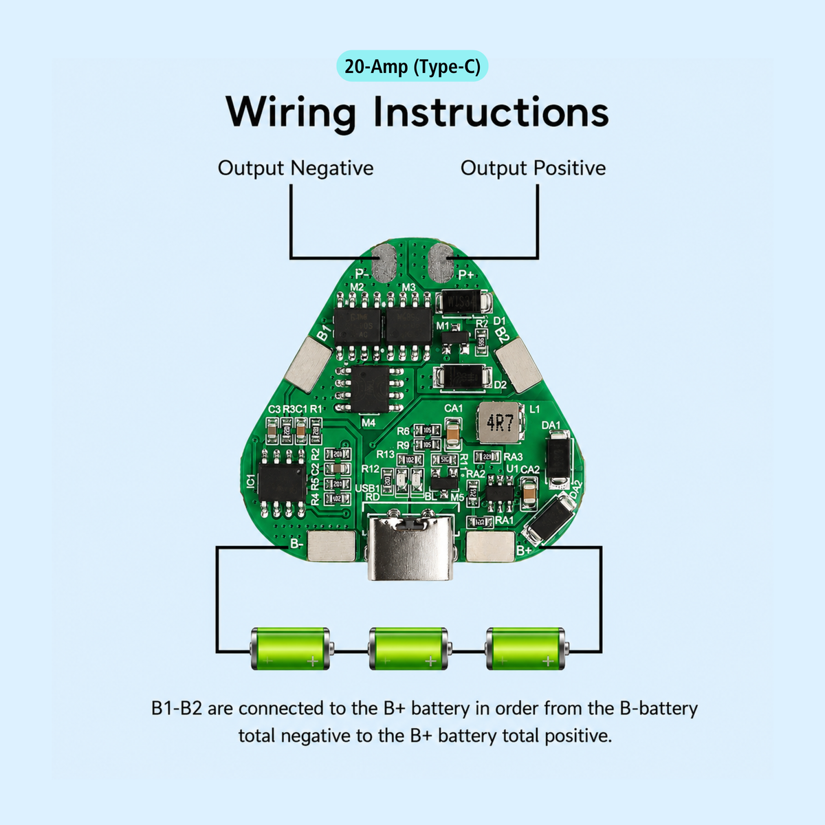 3S 12V BMS 18650 Lithium Battery Protection Board for Cordless Hand-Drill Machine