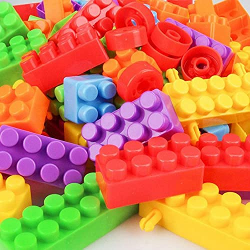 200 Piece Building Blocks for Kids with Wheel Blocks Game Toy Set