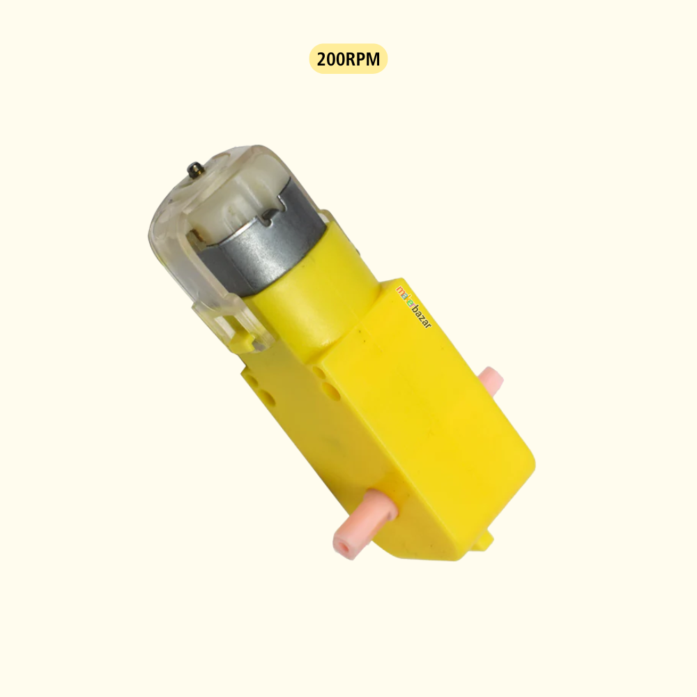 Vigor: Premium Dual Shaft BO Motor Straight