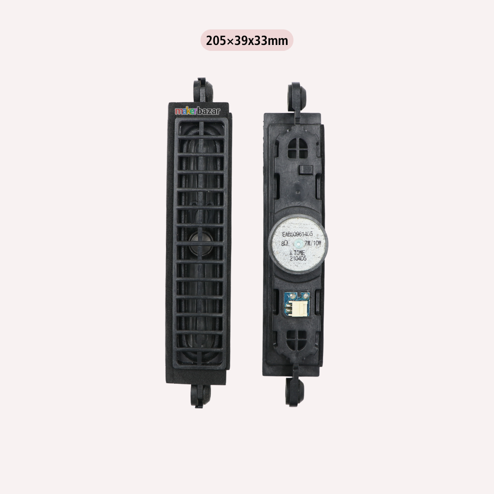 8Ω 10W LED/LCD/OLED Laptop & TV Speaker Pair [Refurbished]