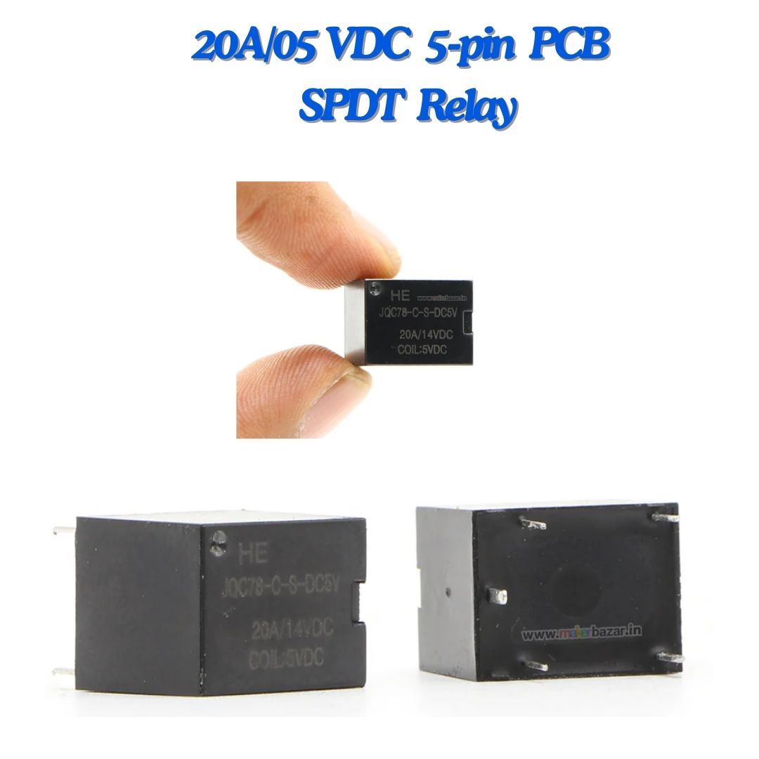 5-Pin PCB Mount SPDT Relay