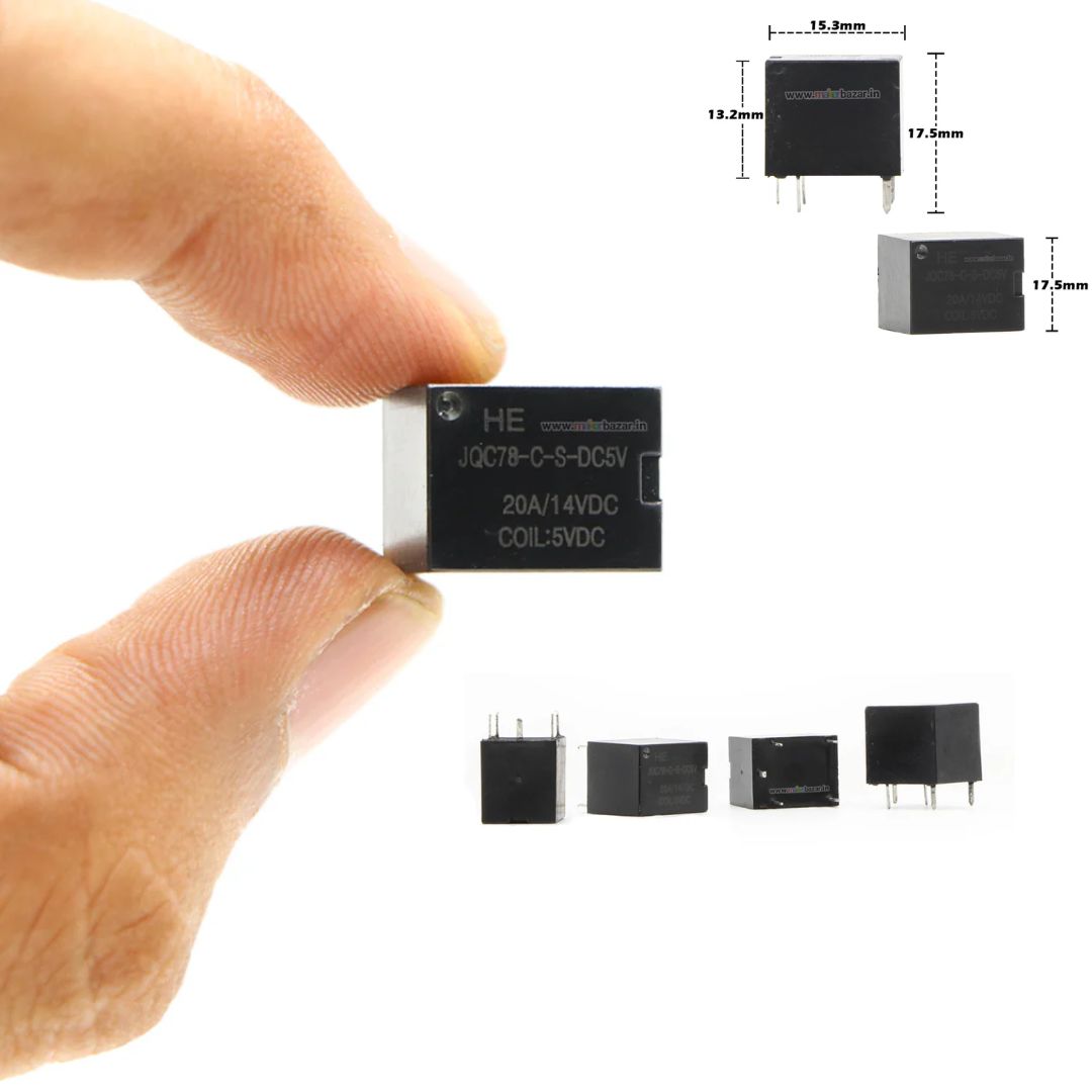 5-Pin PCB Mount SPDT Relay