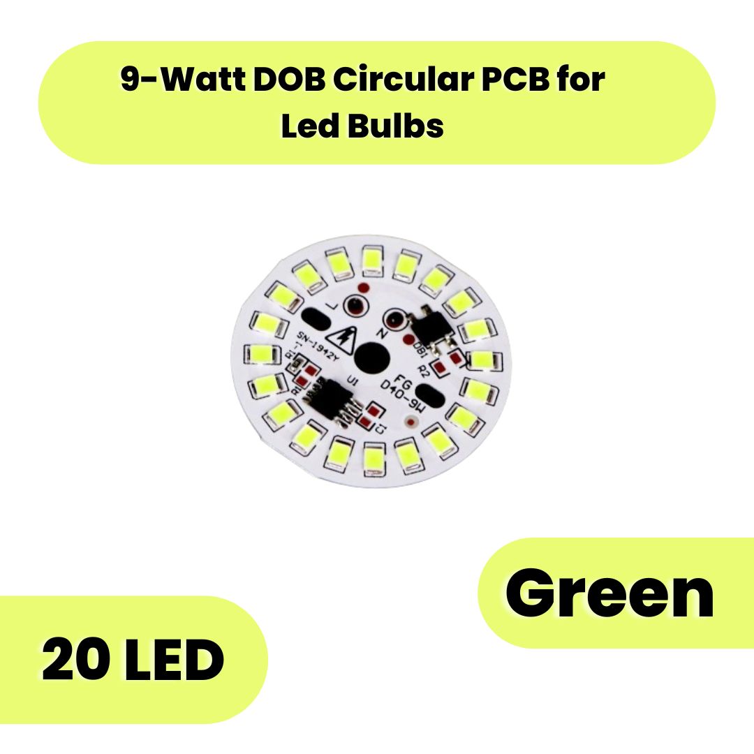 38mm 9-Watt 20-LEDs AC DOB Led Circular PCB for Led Bulbs