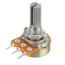 WH148 3pin 20mm Rotary Shaft Potentiometer, Audio Logarithm (A) Taper Pots