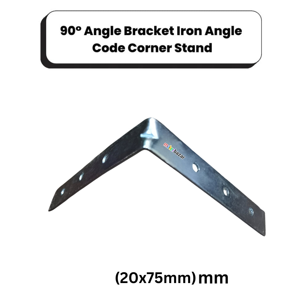 90° L Bracket Right Angle Shape Corner Stand