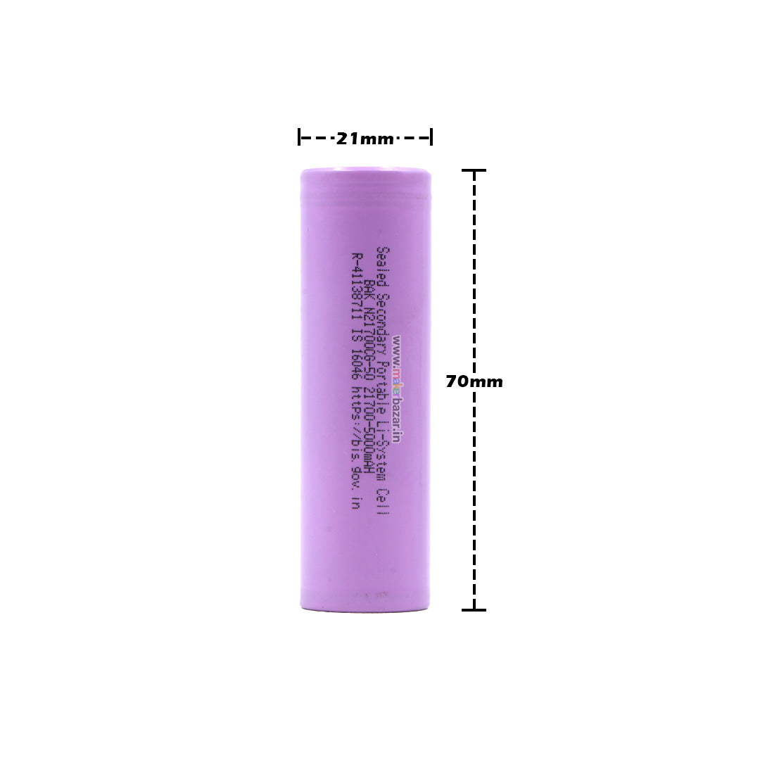 [Premium] 21700 3.6V Lithium-Ion Rechargeable Cell