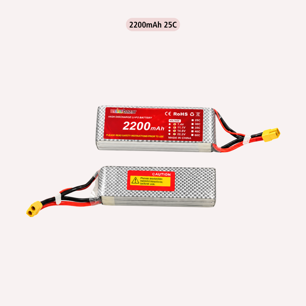 Generic: 11.1Volt 3S Lithium Polymer Batteries Pack LiPo Drone Battery