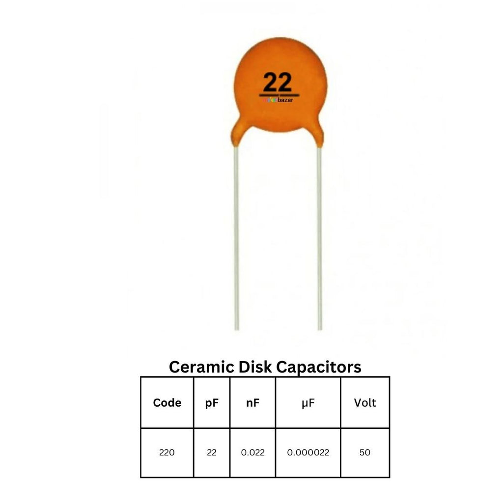 Capacitive Disc Ceramic Disk Capacitors