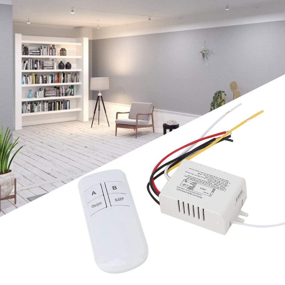 [Combo 9] 2 Ways ON/OFF Two-Channel 220V Digital Wireless Wall Light Receiver Transmitter Remote Control Switch