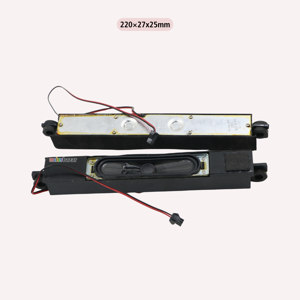 8Ω 10W LED/LCD/OLED Laptop & TV Speaker Pair [Refurbished]