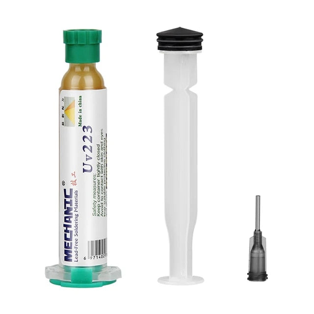 Mechanic: 10cc Lead-Free No-Clean Solder Flux Paste Syringe