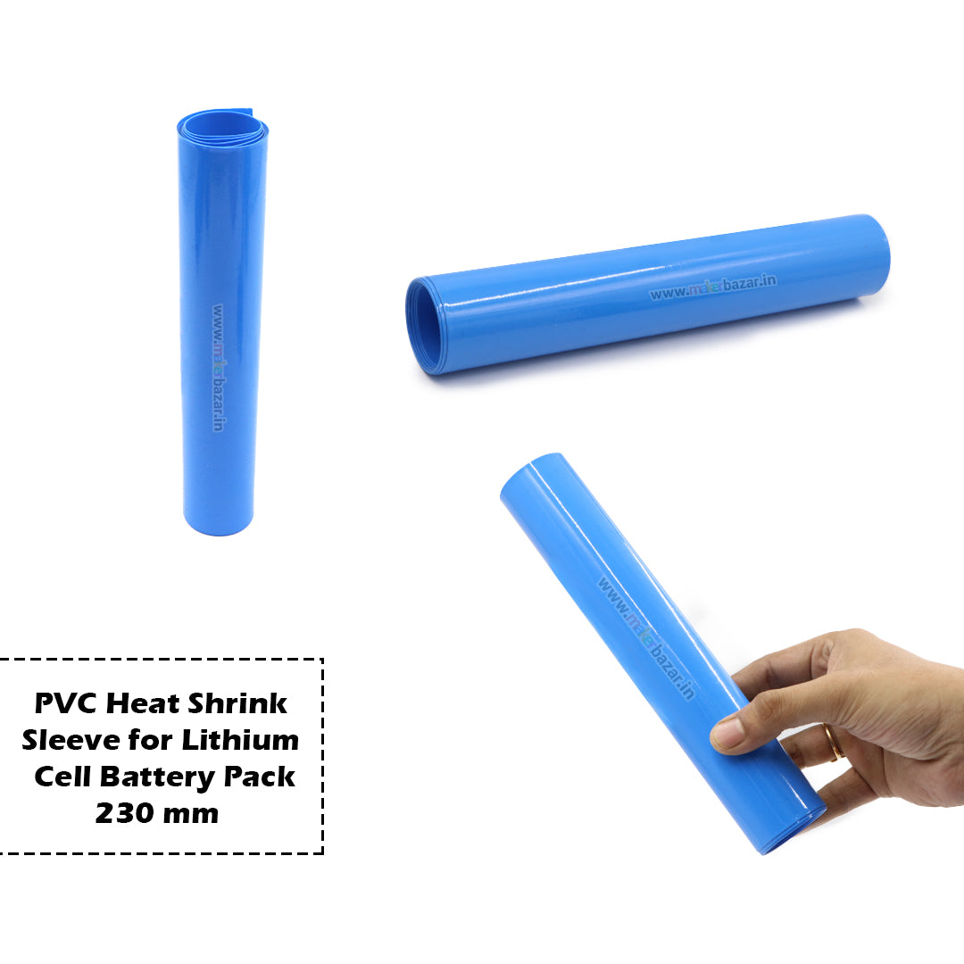 PVC Heat Shrink Sleeve for Lithium Cell Battery Pack (In Meters)