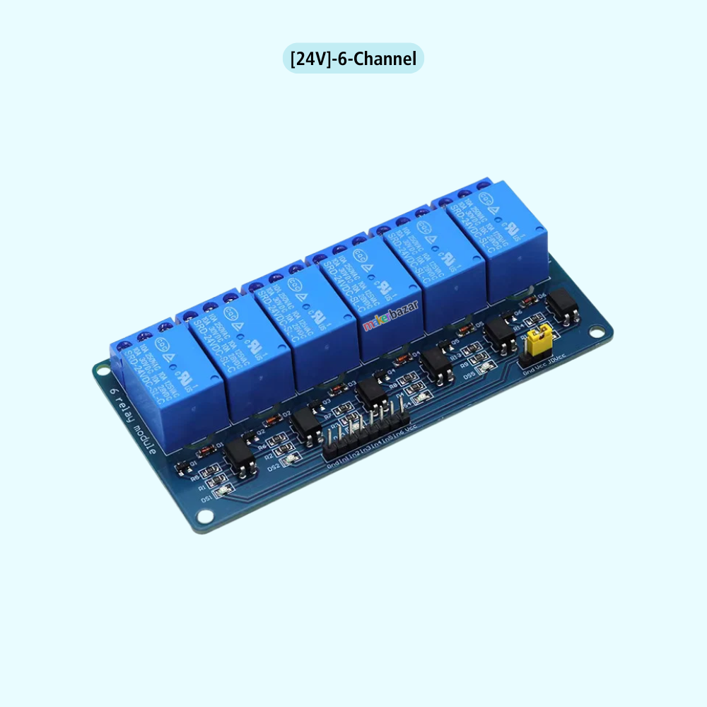 Blue Relay Board Module with Low Level Trigger Optocoupler