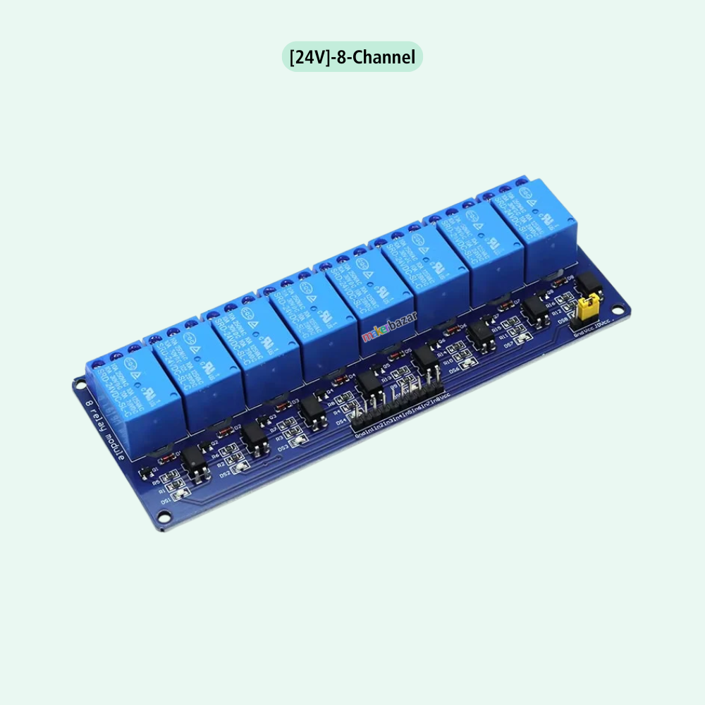 Blue Relay Board Module with Low Level Trigger Optocoupler