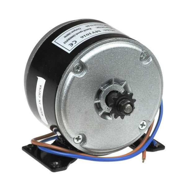MY1016 24V HighRPM DC Brush Motor for E-bike Bicycle