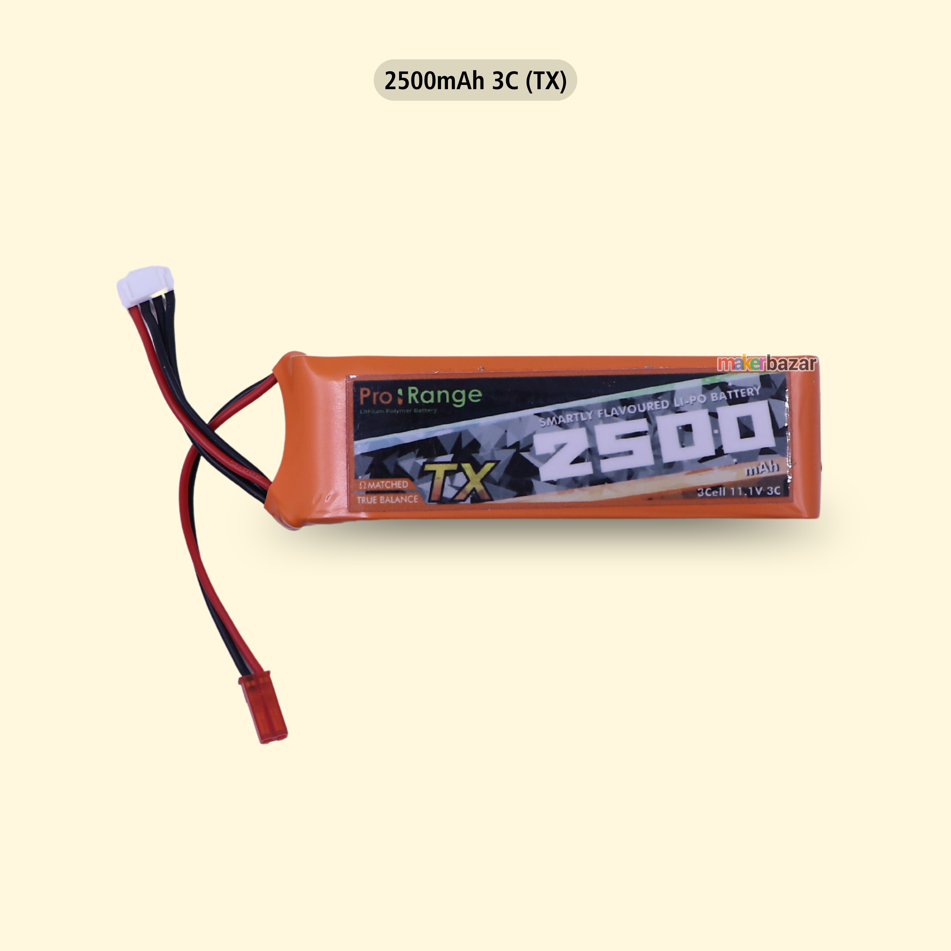 Pro-Range 11.1V 3S Lithium Polymer (LiPo) Battery Pack