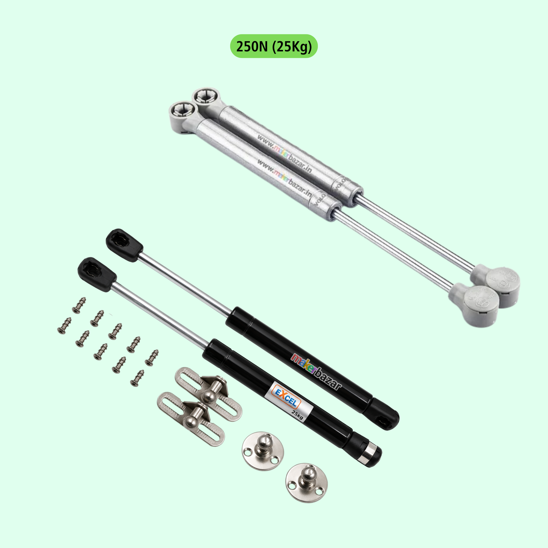 Hydraulics Gas Spring Lift Support (Set of 2)