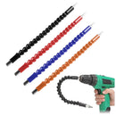 [Type 1] Flexible Drill Bit Extension Shaft with Screwdriver Bits Set