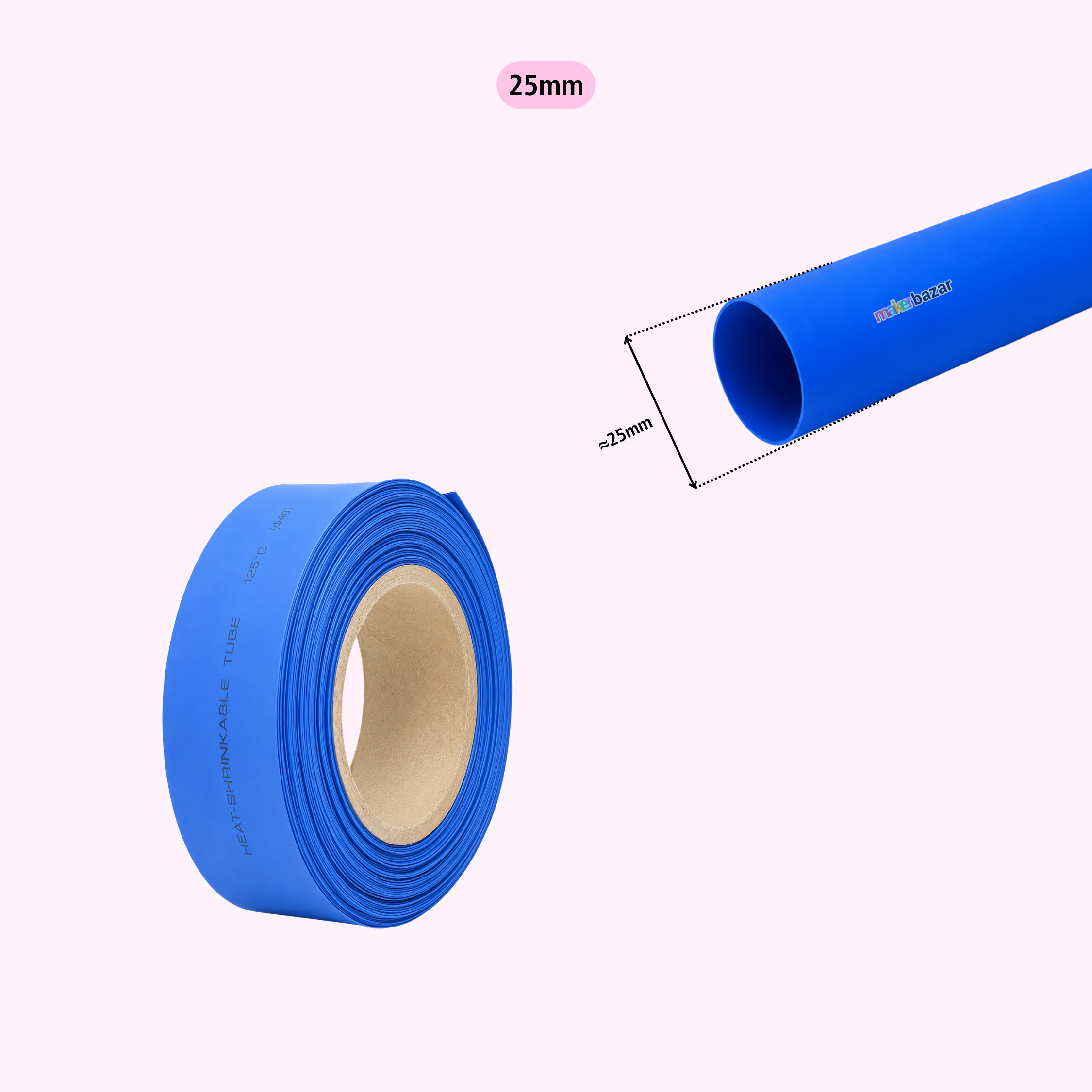 Blue Heat Shrink Sleeve Tube For Wire Protection