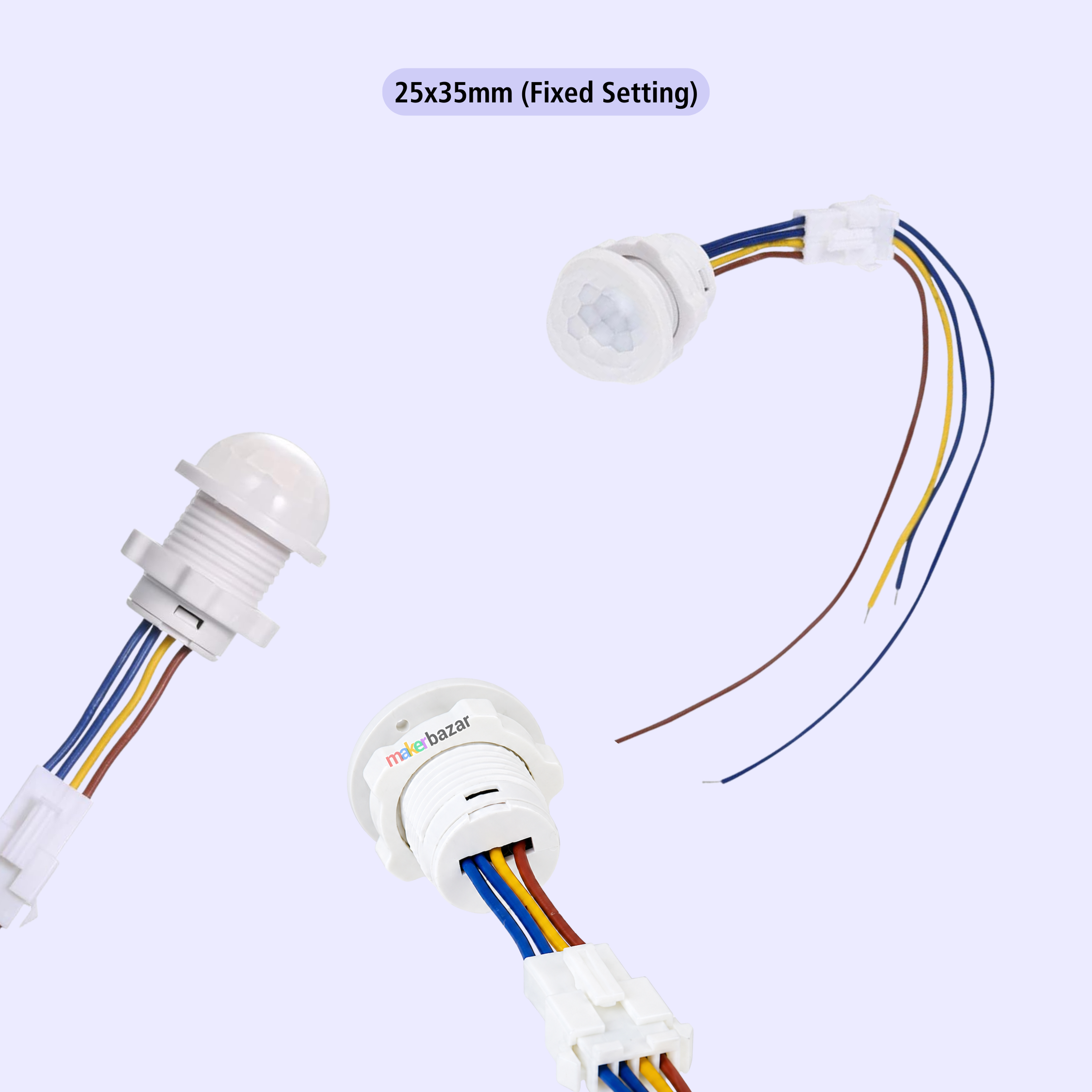 PIR Motion Sensor Switch Mountable Movement Detector