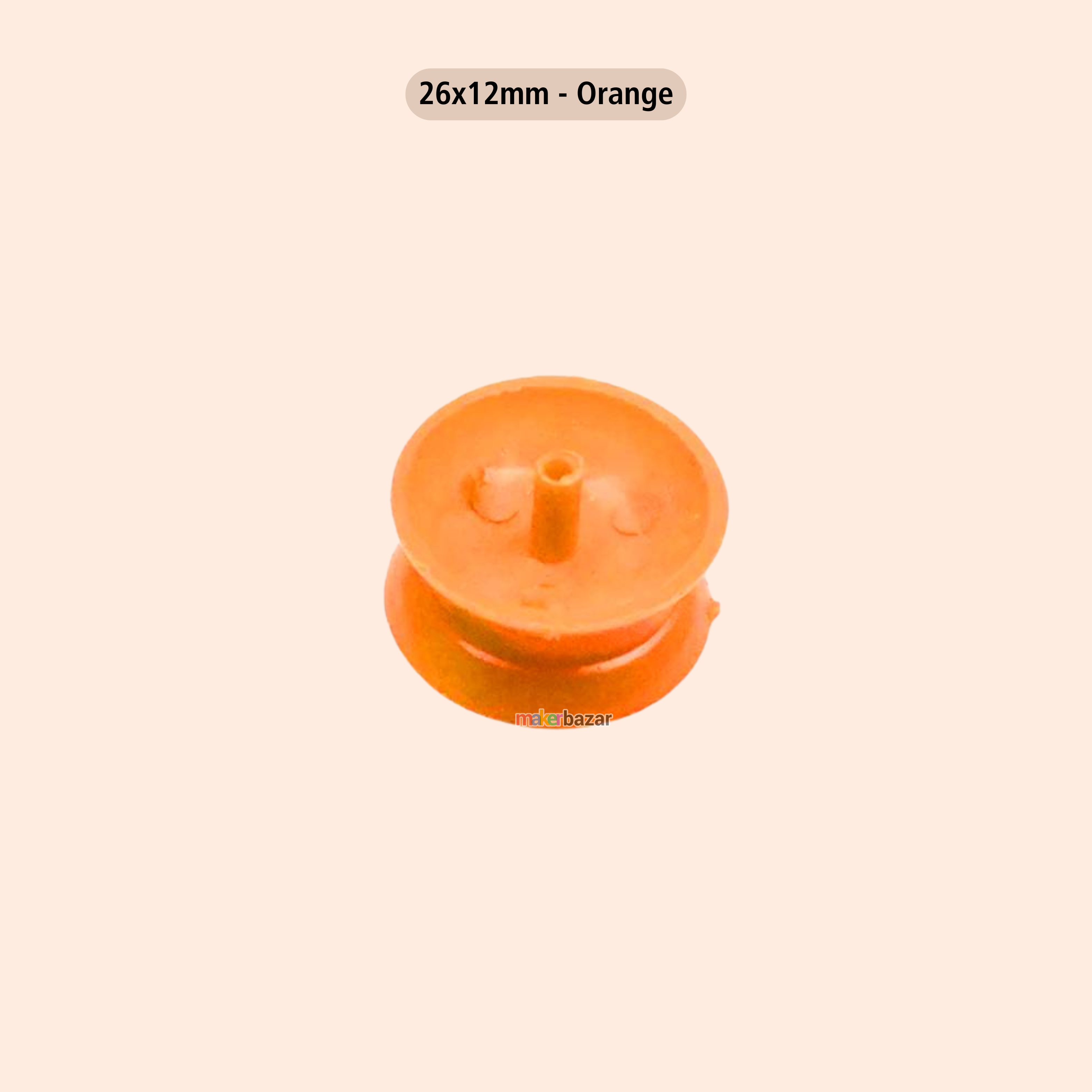 Plastic Pulley Wheel for DC Toy Motor