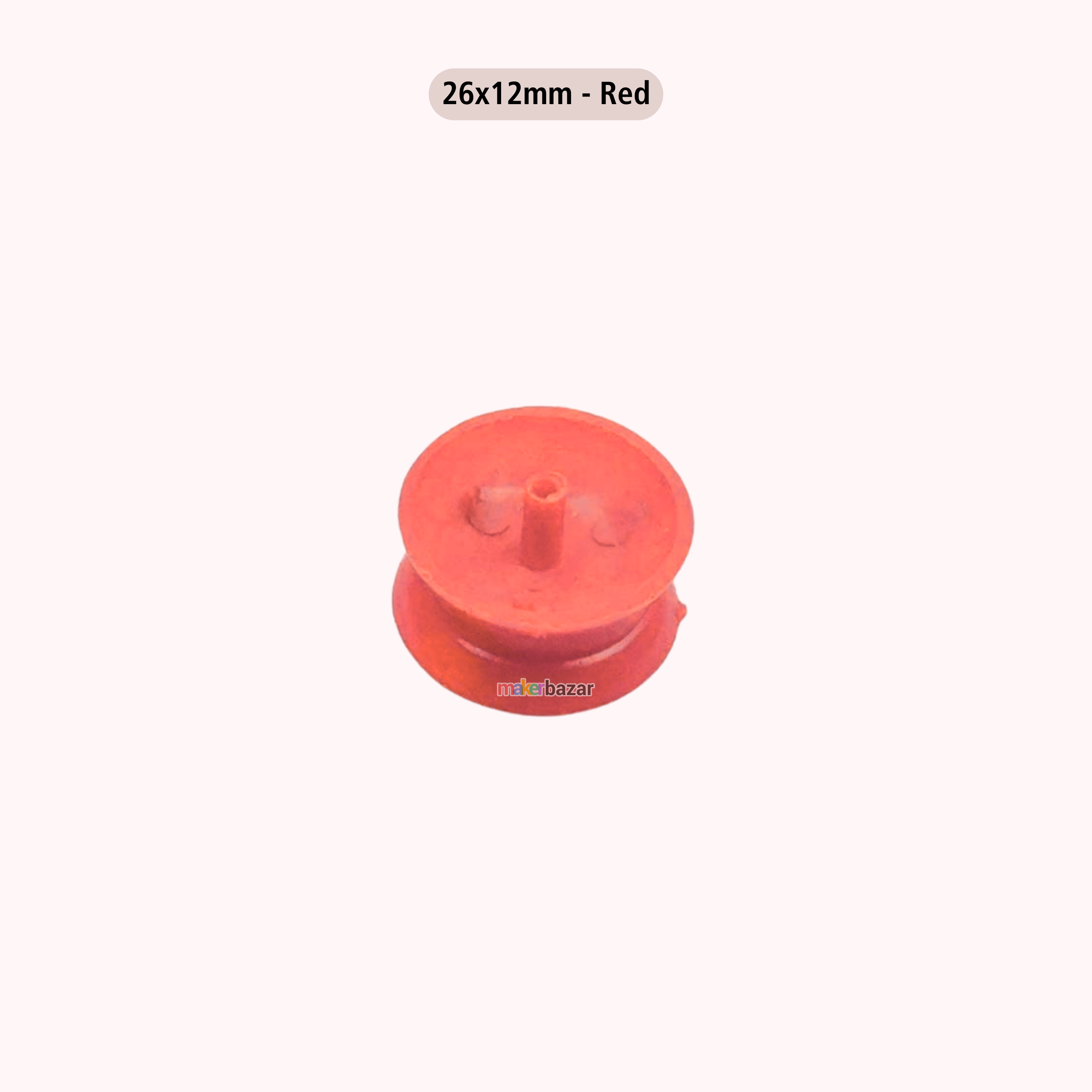 Plastic Pulley Wheel for DC Toy Motor