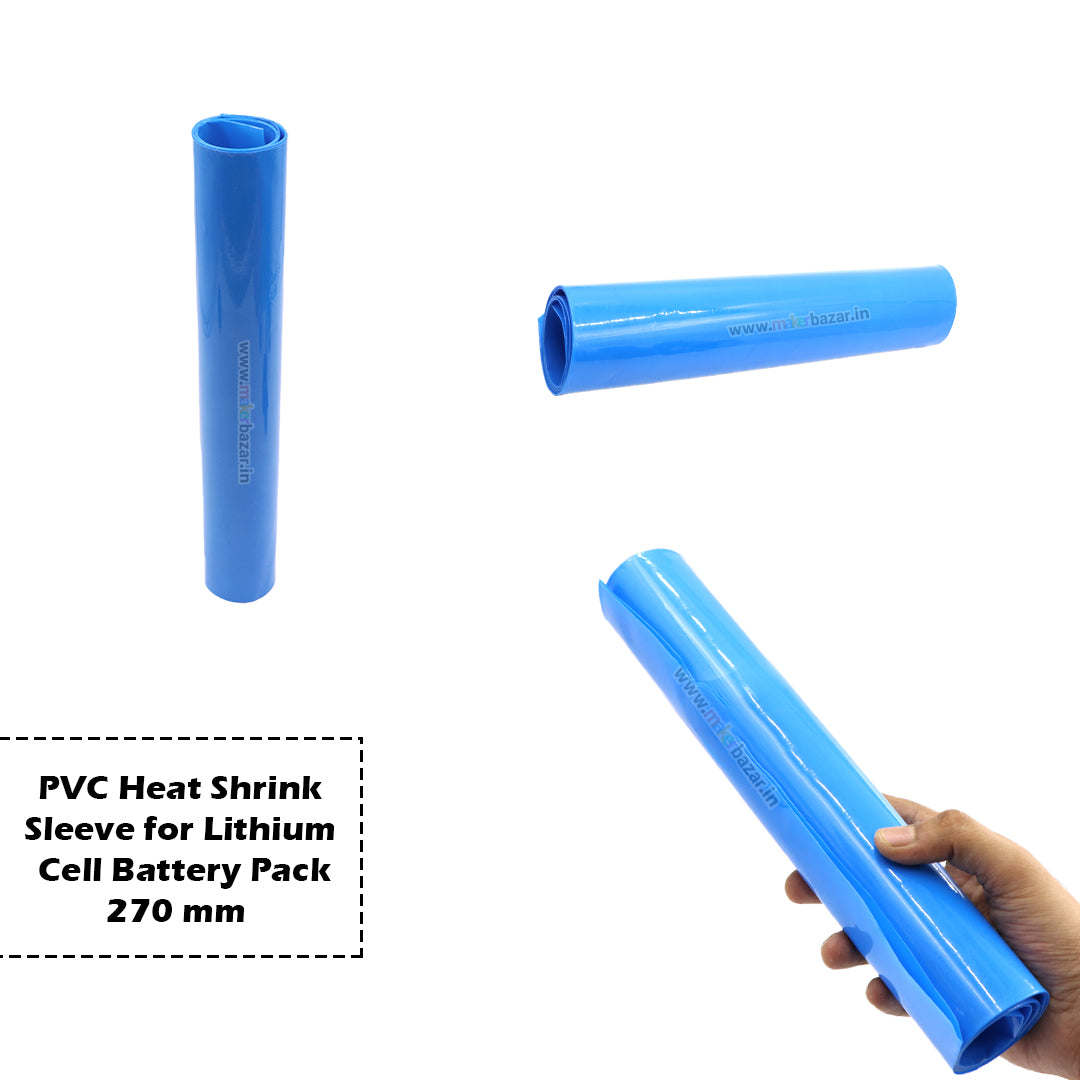 PVC Heat Shrink Sleeve for Lithium Cell Battery Pack (In Meters)