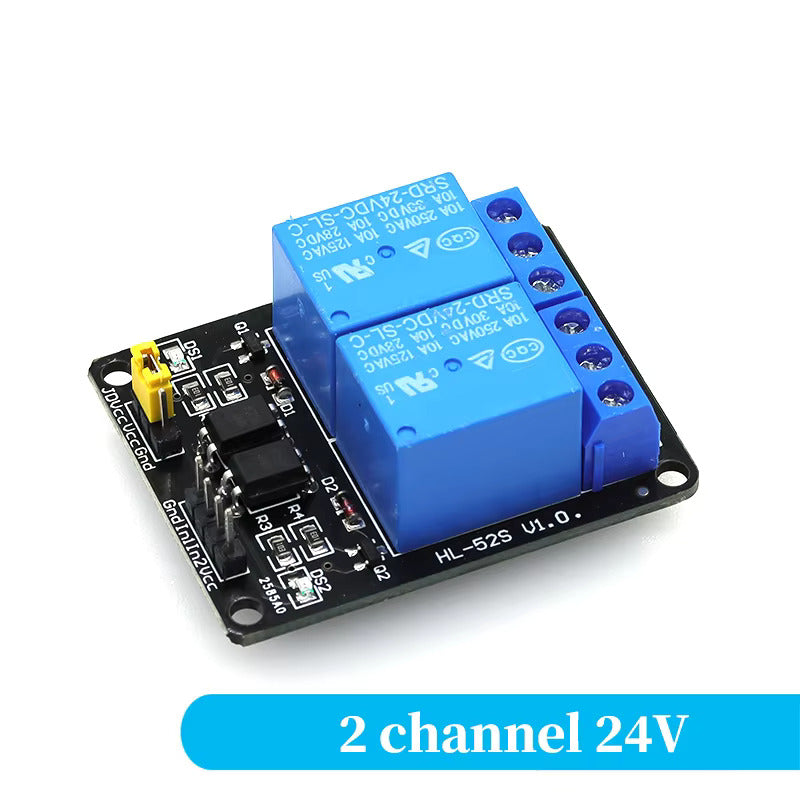 Blue Relay Board Module with Low Level Trigger Optocoupler