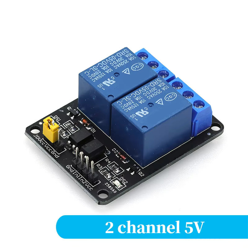 Blue Relay Board Module with Low Level Trigger Optocoupler