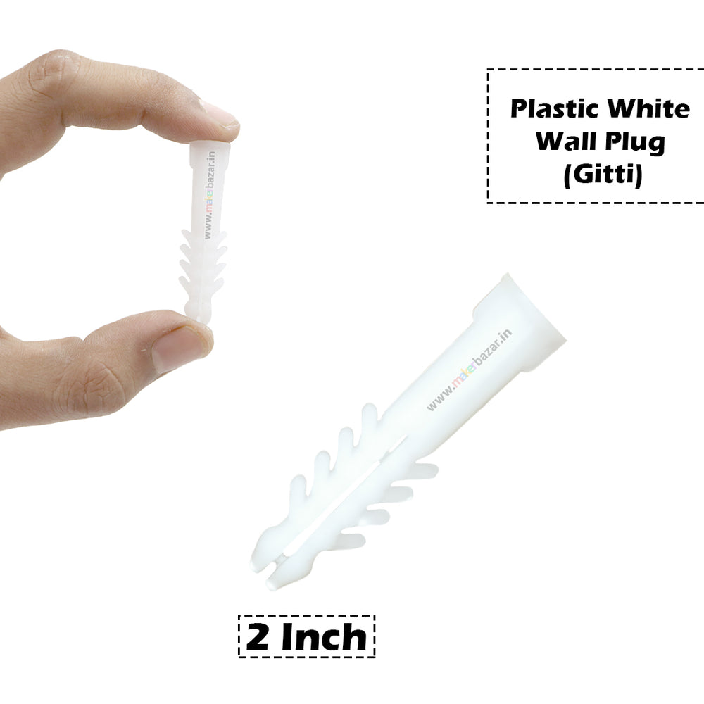PVC Wall Plug for Screw Fixing - Guide and Applications