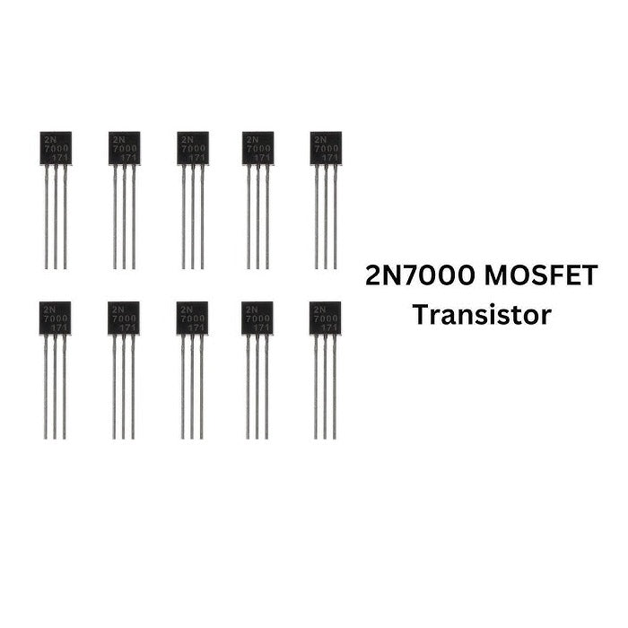 2N7000 N Channel MOSFET TO92 Package