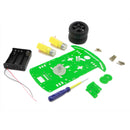 [Coloured] 2WD Smart Robotic Car Two Wheel Drive Kit with Acrylic Chassis